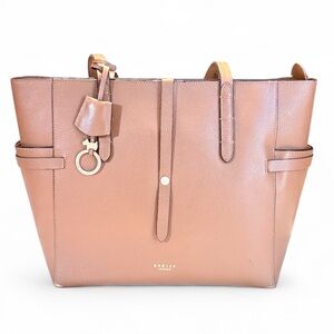 RADLEY LONDON Abingdon Road leather tote bag w/laptop sleeve Women’s work bag